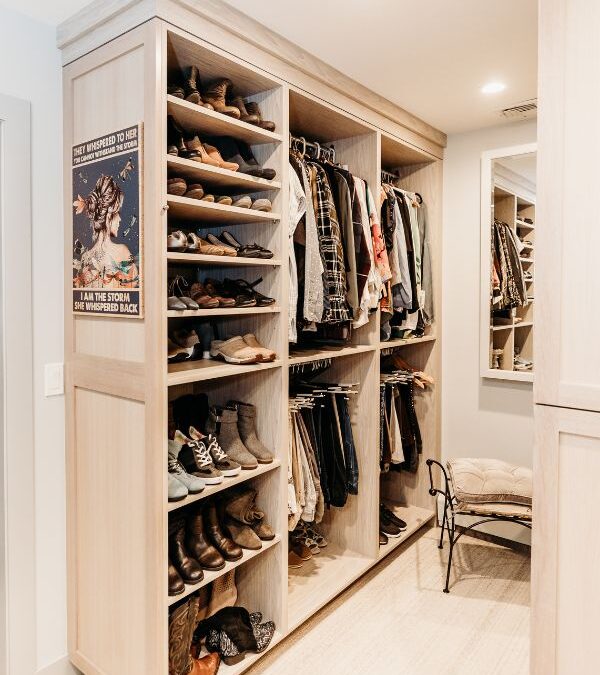 Master dressing room