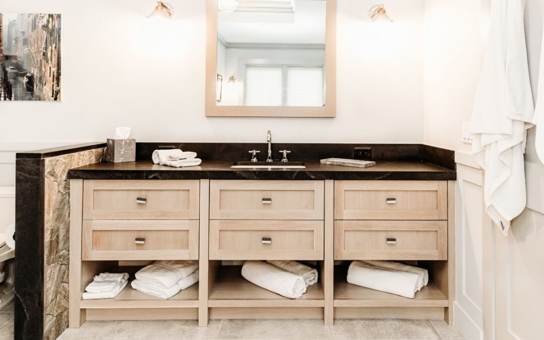 custom double vanity