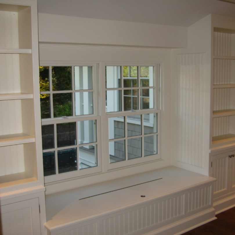 window benches and storage